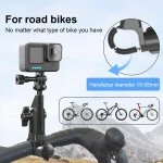 Rotating Motorcycle Bike Camera Holder for DJI Insta360 4 | PricZone Rotating Motorcycle Bike Camera Holder for DJI Insta360 4 | PricZone