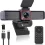 4K Webcam with AI Tracking and 100° Wide Angle Remote