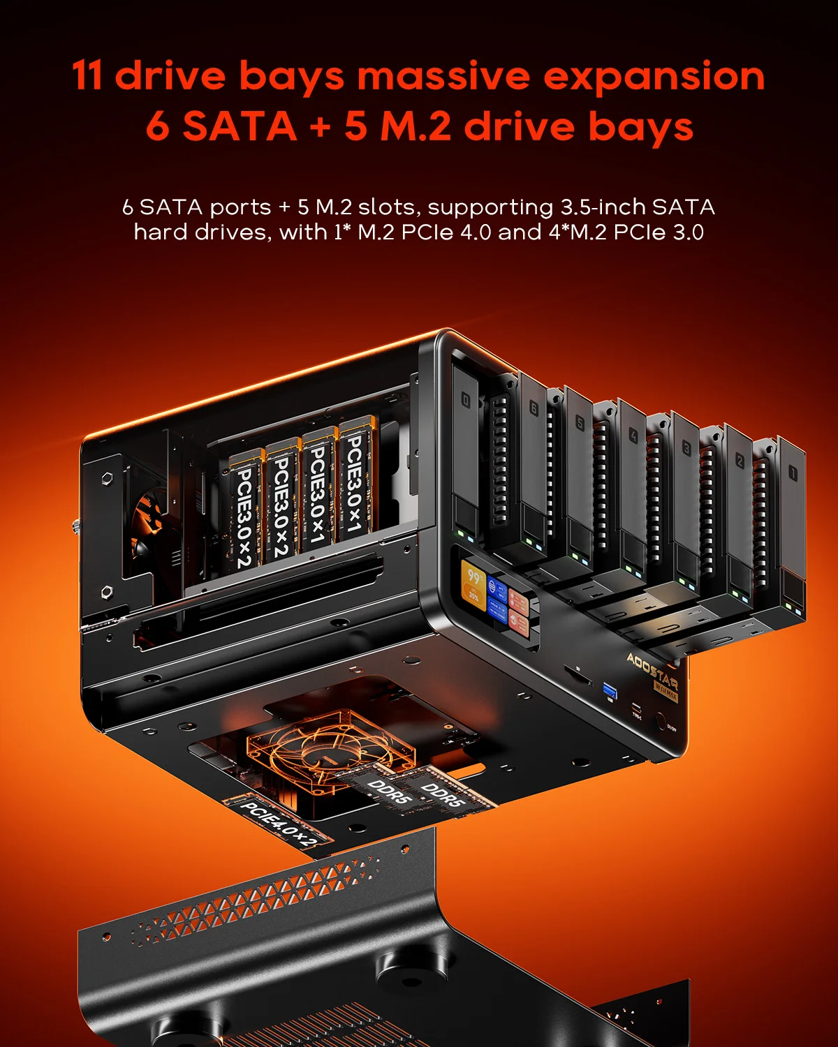 Aoostar Wtr Max Mini PC Ryzen 7 Pro Barebone Desktop 2 | PricZone Aoostar Wtr Max Mini PC Ryzen 7 Pro Barebone Desktop 2 | PricZone