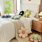Flower Shaped Soft Daisy Decorative Throw Pillow 3 | PricZone Flower Shaped Soft Daisy Decorative Throw Pillow 3 | PricZone