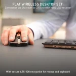 Slim Wireless Keyboard and Mouse Combo with Bluetooth 2 | PricZone Slim Wireless Keyboard and Mouse Combo with Bluetooth 2 | PricZone