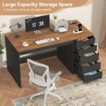 Computer Desk with Storage and Power Outlets 4 | PricZone Computer Desk with Storage and Power Outlets 4 | PricZone
