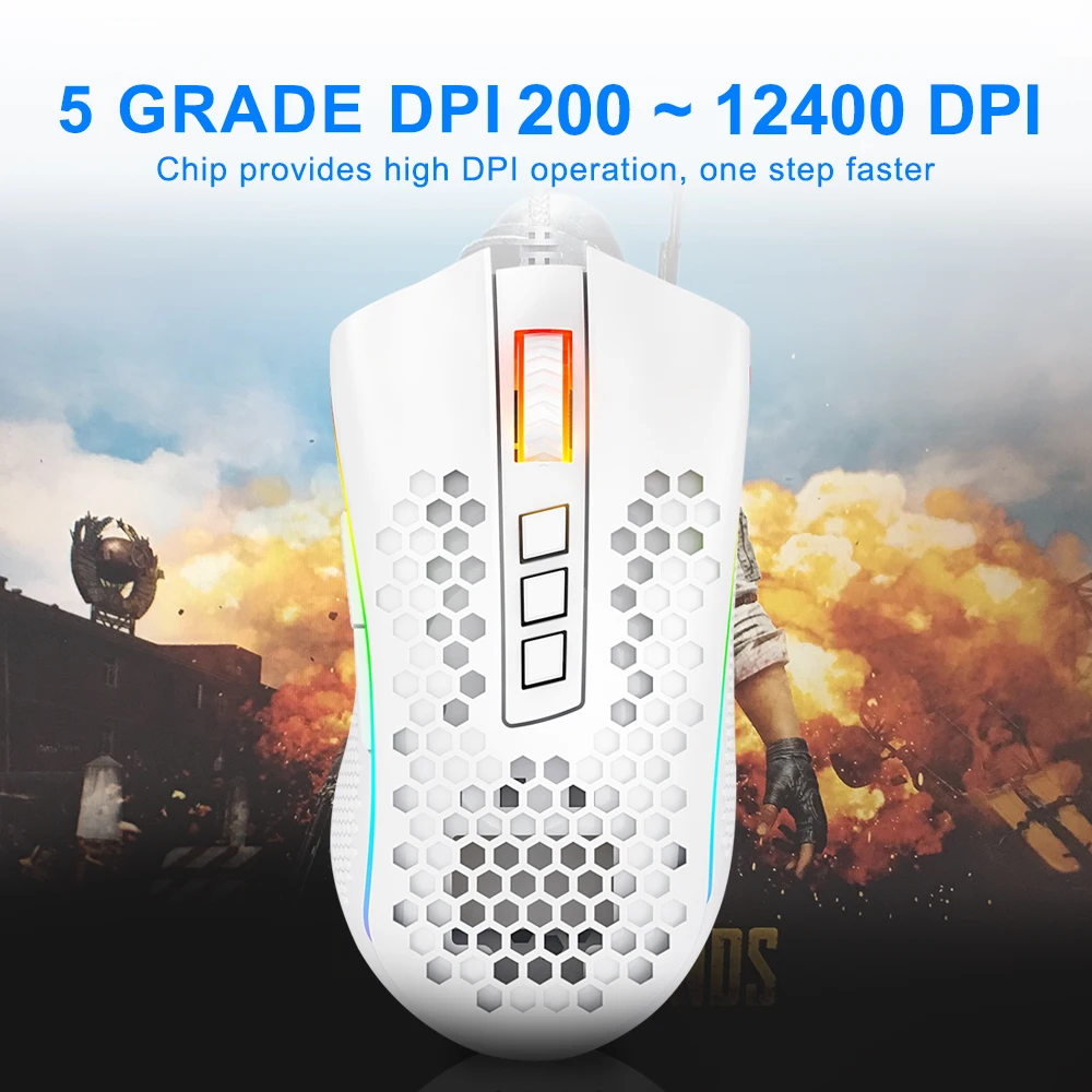 Redragon Storm M808 USB Wired RGB Gaming Mouse 3 | PricZone Redragon Storm M808 USB Wired RGB Gaming Mouse 3 | PricZone