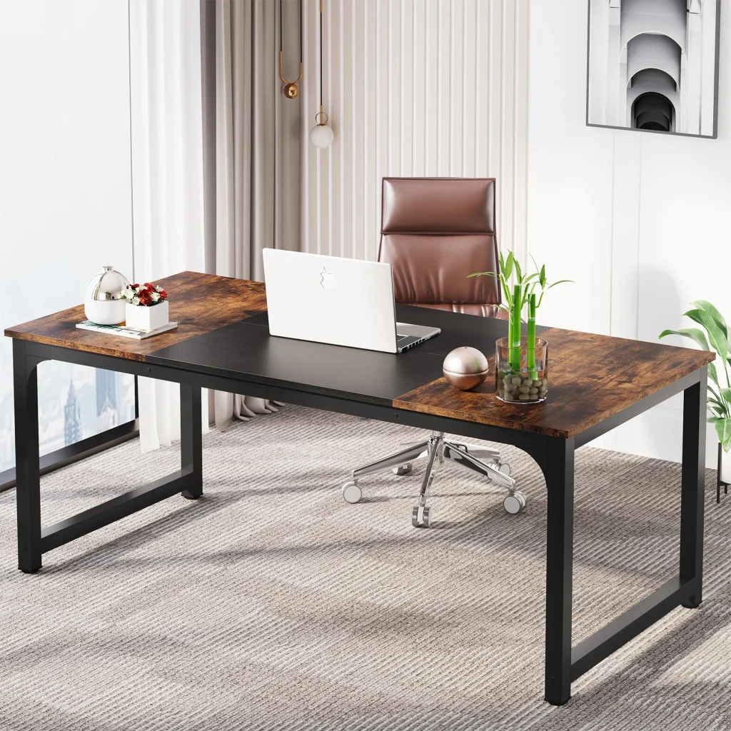 Tribesigns Modern Computer Desk Large Office Workstation product image