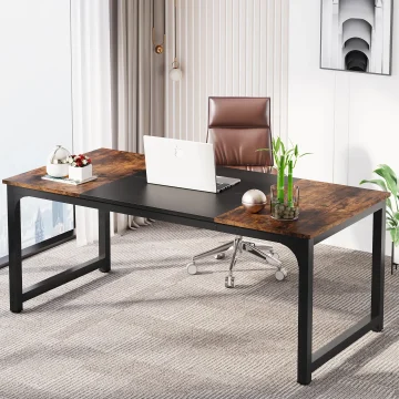 Tribesigns Modern Computer Desk Large Office Workstation 1