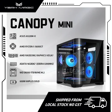 Yeah Magic Gaming Desktop AMD Ryzen 5 5600GT 3.9GHz 1