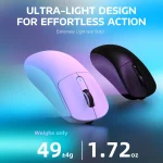 Attack Shark X3 Wireless Gaming Mouse 49G Ergonomic PC 2 | PricZone Attack Shark X3 Wireless Gaming Mouse 49G Ergonomic PC 2 | PricZone