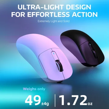 Attack Shark X3 Wireless Gaming Mouse 49G Ergonomic PC 2