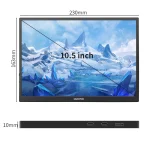 5 Inch Portable Monitor for Mac Xbox Ps45 Switch 5 | PricZone 5 Inch Portable Monitor for Mac Xbox Ps45 Switch 5 | PricZone