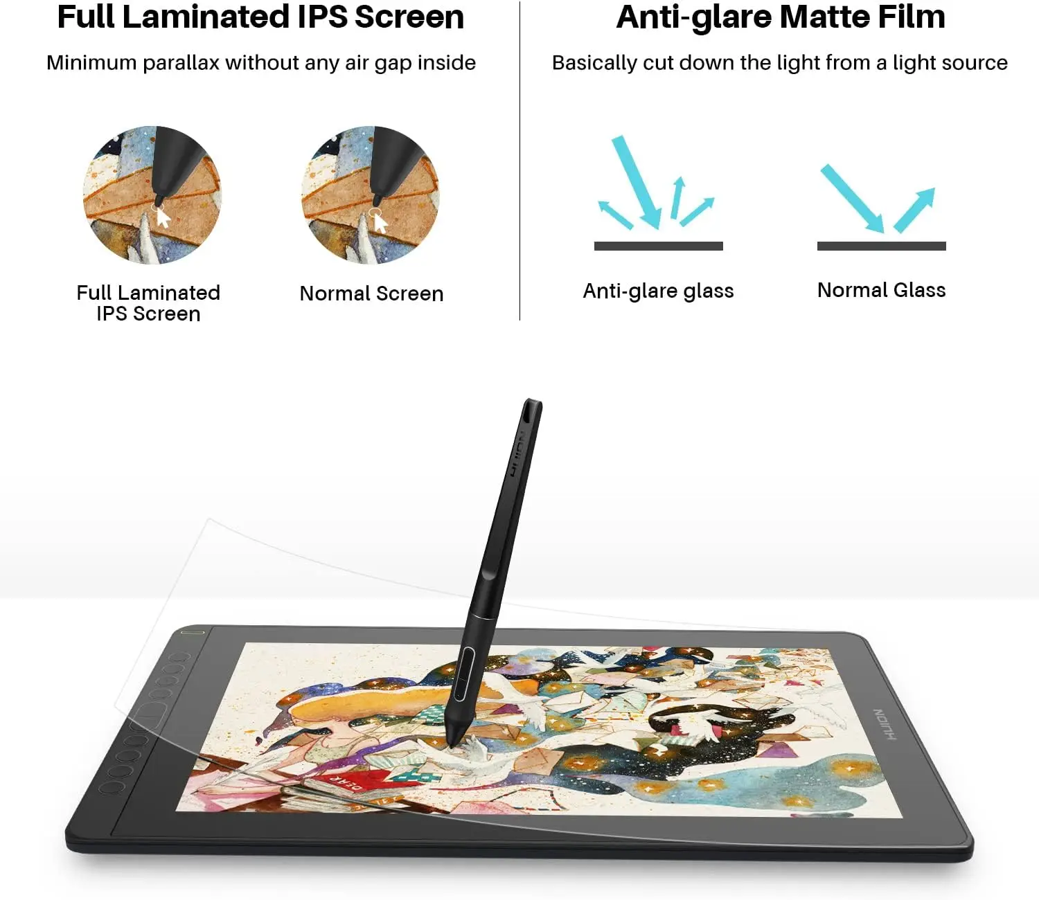 Huion Kamvas 16 Graphics Drawing Monitor BatteryFree 2 | PricZone Huion Kamvas 16 Graphics Drawing Monitor Battery Free 2 | PricZone