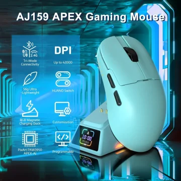 Ajazz Aj159 Apex High-Precision Gaming Mouse 2
