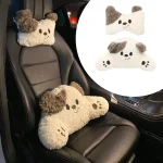 Cute Dog Design Car Seat Headrest and Lumbar Pillow 1 | PricZone Cute Dog Design Car Seat Headrest and Lumbar Pillow 1 | PricZone