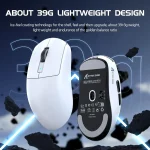 Attack Shark R6 Wireless Gaming Mouse with 3950Max Sensor 4 | PricZone