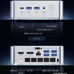 Acemagic H2 Mini PC Intel Core I514500Hx 16Gb Ddr4 512Gb 6 | PricZone Acemagic H2 Mini PC Intel Core I5 14500Hx 16Gb Ddr4 512Gb 6 | PricZone