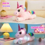 Glowing Unicorn Plush Toy for Kids Birthday Party Gift 6 | PricZone