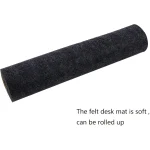 80X40Cm Wool Felt Gaming Desk Mat with Non Slip Base 3 | PricZone