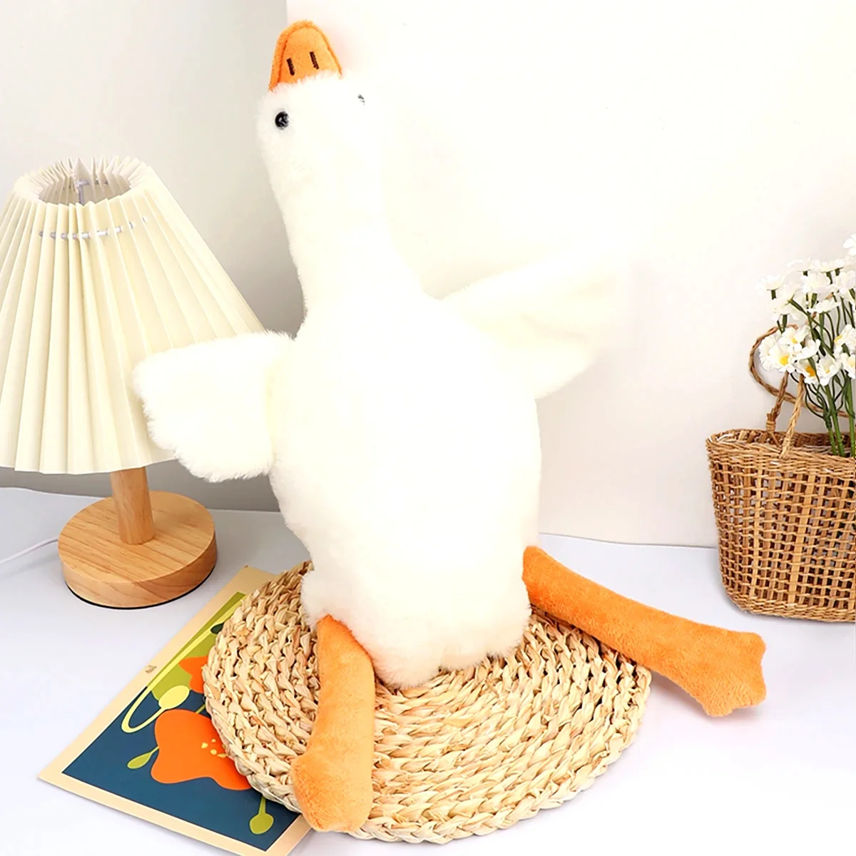 50Cm Goose Plush Toy Soft Stuffed Animal Couch Pillow Bed 4 | PricZone 50Cm Goose Plush Toy Soft Stuffed Animal Couch Pillow Bed 4 | PricZone