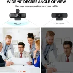 1080P Webcam with Microphone 90° Fov USB Computer Camera 5 | PricZone 1080P Webcam with Microphone 90° Fov USB Computer Camera 5 | PricZone