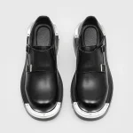 Men Casual Leather Shoes Fashion Derby Round Toe Toe Trendy 5 | PricZone