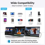 6Inch Dual Screen Laptop Extender 1080P FHD IPS 2 | PricZone