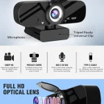 USB HD Webcam with BuiltIn Microphone 1080P Video 4 | PricZone USB HD Webcam with Built In Microphone 1080P Video 4 | PricZone