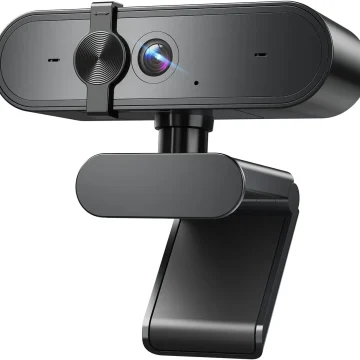 1080P Webcam with Microphone Wide View Auto Light 1