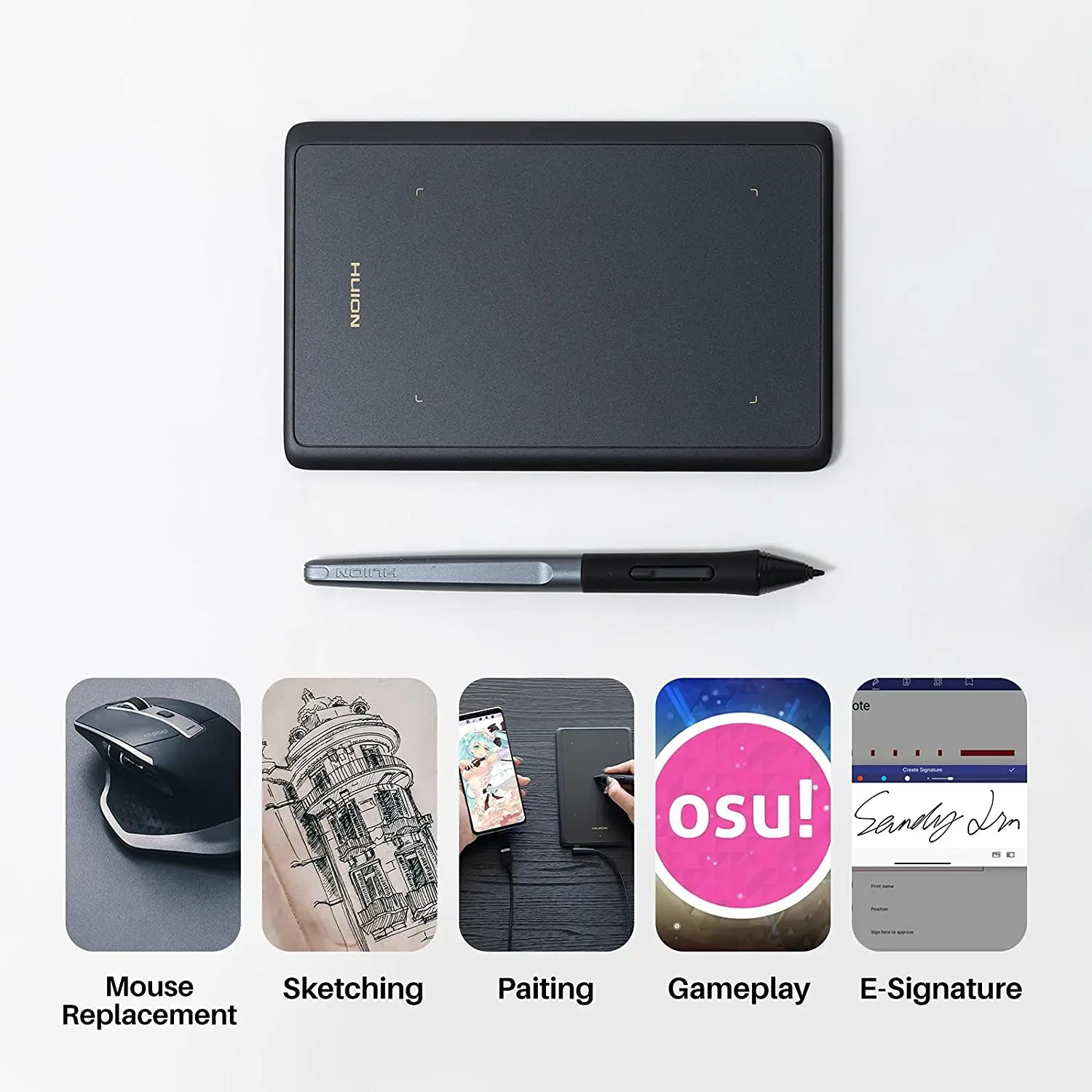 Huion H420X Graphics Tablet 417 Inch Drawing 5 | PricZone Huion H420X Graphics Tablet 417 Inch Drawing 5 | PricZone