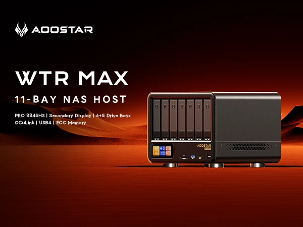 Aoostar Wtr Max Mini PC Ryzen 7 Pro Barebone Desktop 10