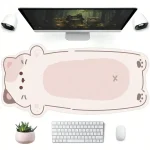 Large Universal Alien Cute Lying Cat Desk Pad Mouse 2 | PricZone Large Universal Alien Cute Lying Cat Desk Pad Mouse 2 | PricZone