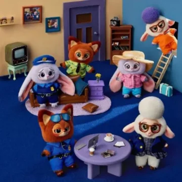 Nick Judy Rubber Plush Stuffed Animal Blind Box Toy 1