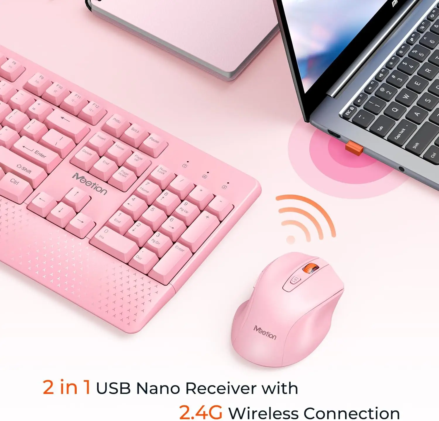 Wireless Keyboard and Mouse FullSized Cordless 2 | PricZone Wireless Keyboard and Mouse Full Sized Cordless 2 | PricZone