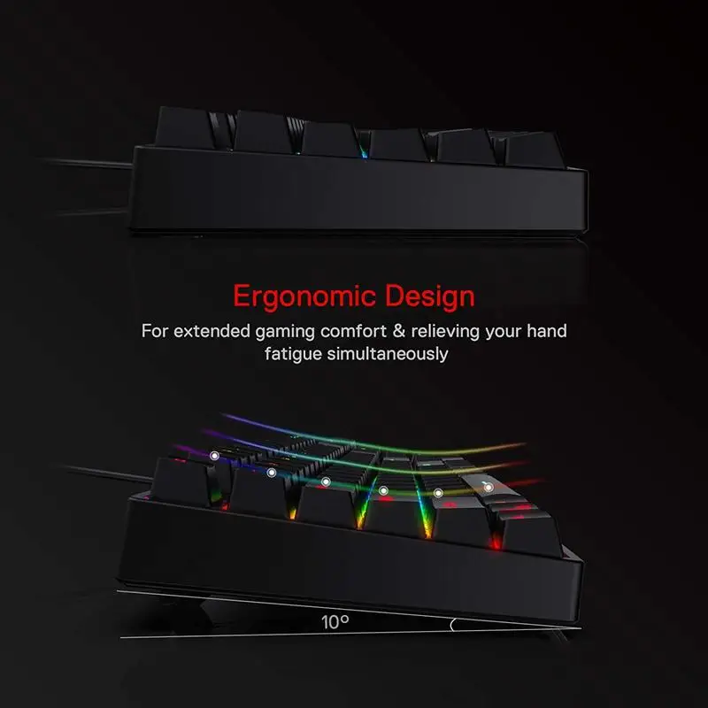 Redragon K582 Surara RGB LED Backlit Mechanical Gaming 5 | PricZone Redragon K582 Surara RGB LED Backlit Mechanical Gaming 5 | PricZone