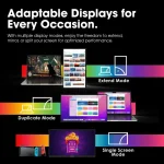 1080P 75Hz IPS Monitor for Laptop with USB C and HDMI 5 | PricZone