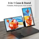 FHD 1080P Portable Monitor with Smart Cover and Dual 4 | PricZone