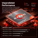 Chuwi Corebook Air AMD Ryzen 5 6600H 14 IPS Display Laptop 1 | PricZone Chuwi Corebook Air AMD Ryzen 5 6600H 14 IPS Display Laptop 1 | PricZone