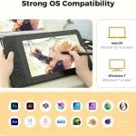 Drawing Tablet with Screen and 8192 Pressure Stylus 6 | PricZone Drawing Tablet with Screen and 8192 Pressure Stylus 6 | PricZone