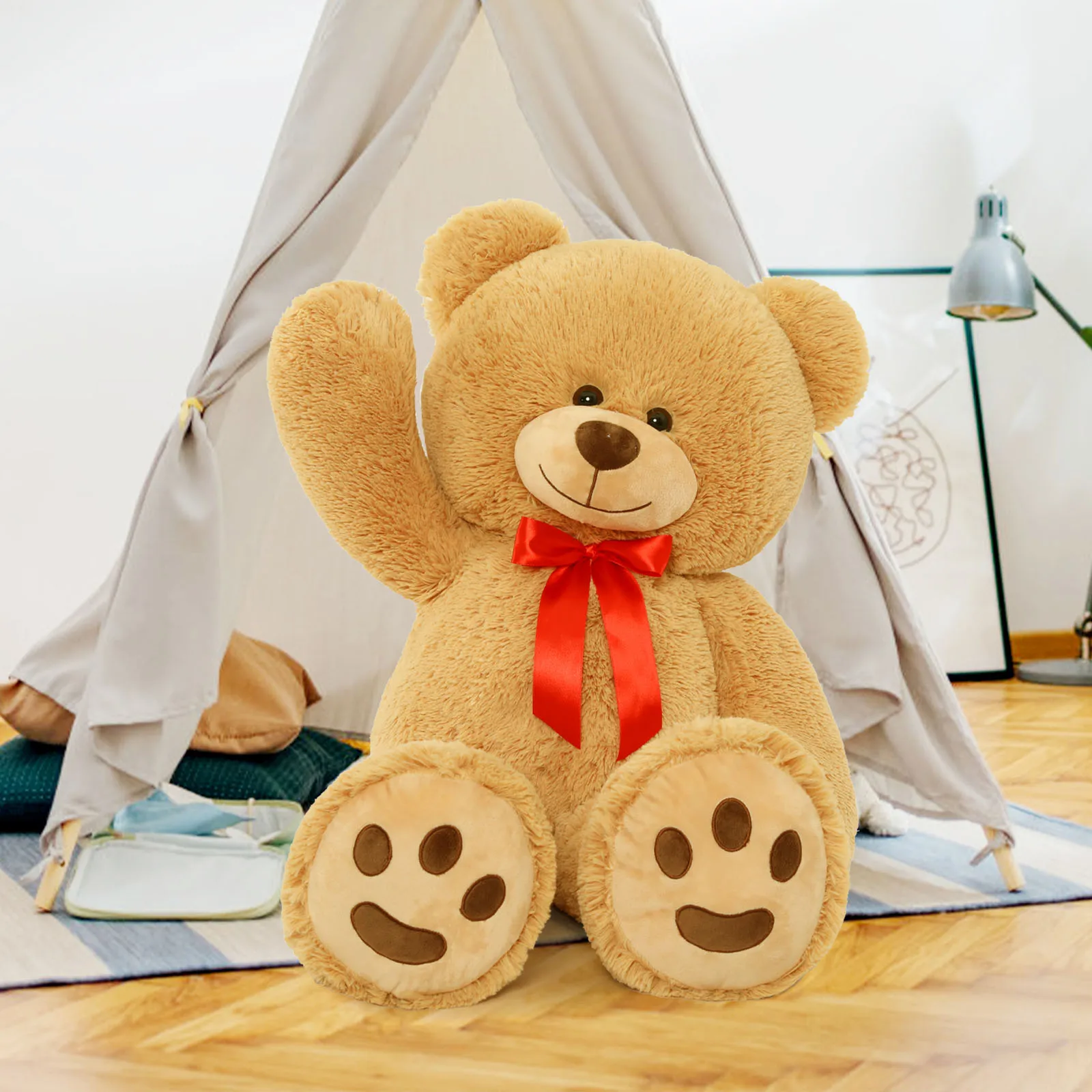 Big Brown Teddy Bear Stuffed Animal Plush Toy Gift 3 | PricZone Big Brown Teddy Bear Stuffed Animal Plush Toy Gift 3 | PricZone