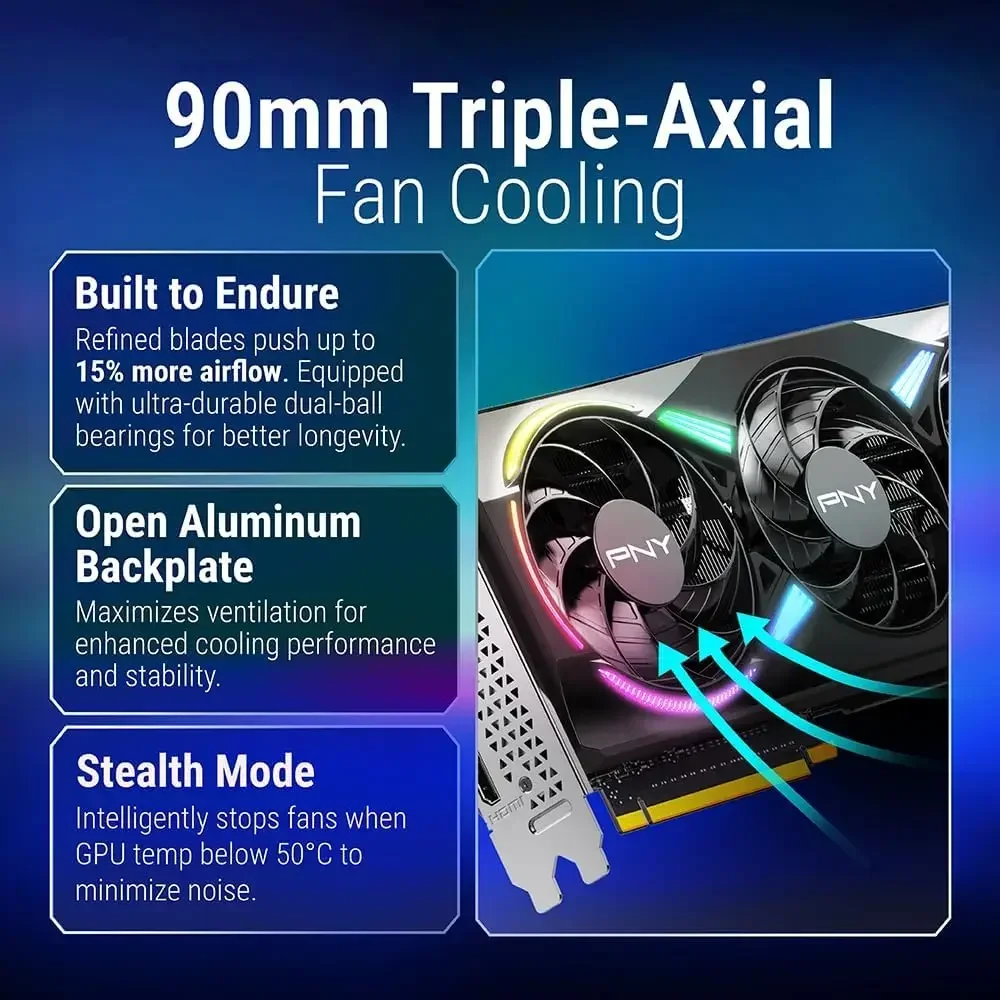 NVIDIA GeForce RTX 5070 Epic-X Argb Oc Triple Fan Graphics 11