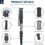 Innorel Rm285CRm325C Travel Carbon Fiber Camera Monopod 5 | PricZone Innorel Rm285CRm325C Travel Carbon Fiber Camera Monopod 5 | PricZone