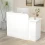 Reception Desk with Lockable Drawers and Checkout Counter