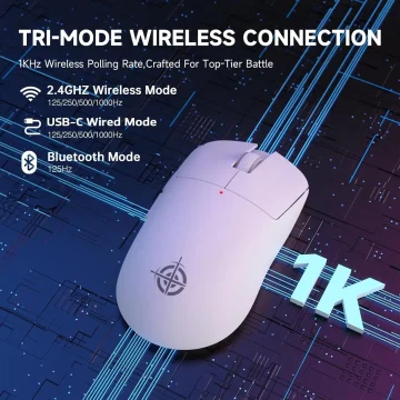 G6 Wireless Gaming Mouse 24000 Dpi Adjustable 72G 2
