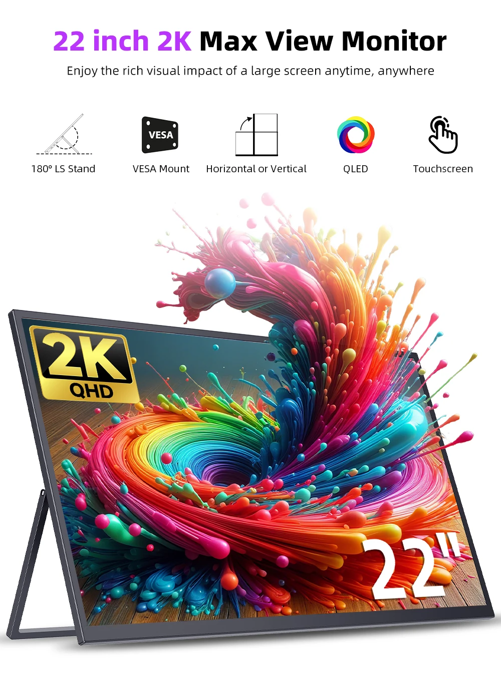 Inch 2K Touchscreen Gaming Monitor 2560X1440 Qhd 2 | PricZone Inch 2K Touchscreen Gaming Monitor 2560X1440 Qhd 2 | PricZone