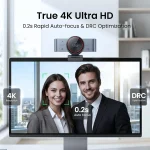 4K Webcam with 115 Sensor Metal Body and 02S Autofocus 3 | PricZone 4K Webcam with 115 Sensor Metal Body and 02S Autofocus 3 | PricZone