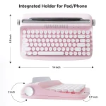 Yunzii Actto B303 Retro Wireless Typewriter Aesthetic 2 | PricZone Yunzii Actto B303 Retro Wireless Typewriter Aesthetic 2 | PricZone