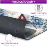 Winter Snowy Scenery Patterned Non Slip Gaming Mouse Pad 6 | PricZone