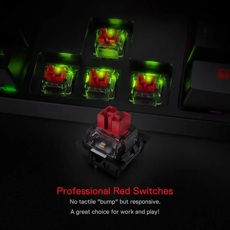 Redragon K582 Surara RGB LED Backlit Mechanical Gaming 3 | PricZone Redragon K582 Surara RGB LED Backlit Mechanical Gaming 3 | PricZone