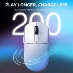 Attack Shark X3 Wireless Gaming Mouse 49G Ergonomic PC 6 | PricZone Attack Shark X3 Wireless Gaming Mouse 49G Ergonomic PC 6 | PricZone