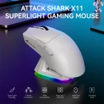 Attack Shark X11 Lightweight Wireless Gaming Mouse RGB 1 | PricZone Attack Shark X11 Lightweight Wireless Gaming Mouse RGB 1 | PricZone