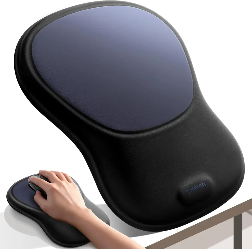 Ergonomic Mouse Pad with Wrist Rest and Memory Foam Support product image