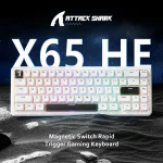 Attack Shark X65 He 65 Wired Gaming Keyboard with 8000Hz 1 | PricZone Attack Shark X65 He 65 Wired Gaming Keyboard with 8000Hz 1 | PricZone
